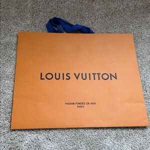 Louis Vuitton shopping bag 16” x 19”